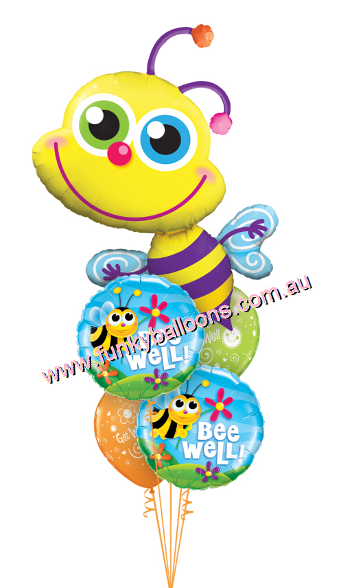 (image for) Beaming Bee Well Bouquet - Click Image to Close